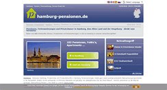 Desktop Screenshot of hamburg-pensionen.de